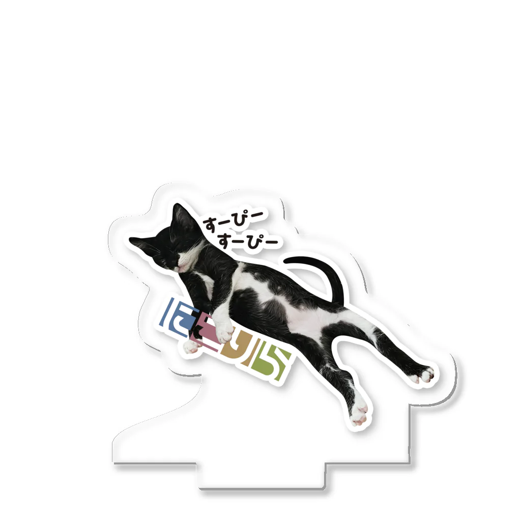 にこねこ【保護猫の保育園】のぴーたんのすーぴーアクリルスタンドが登場！ Acrylic Stand