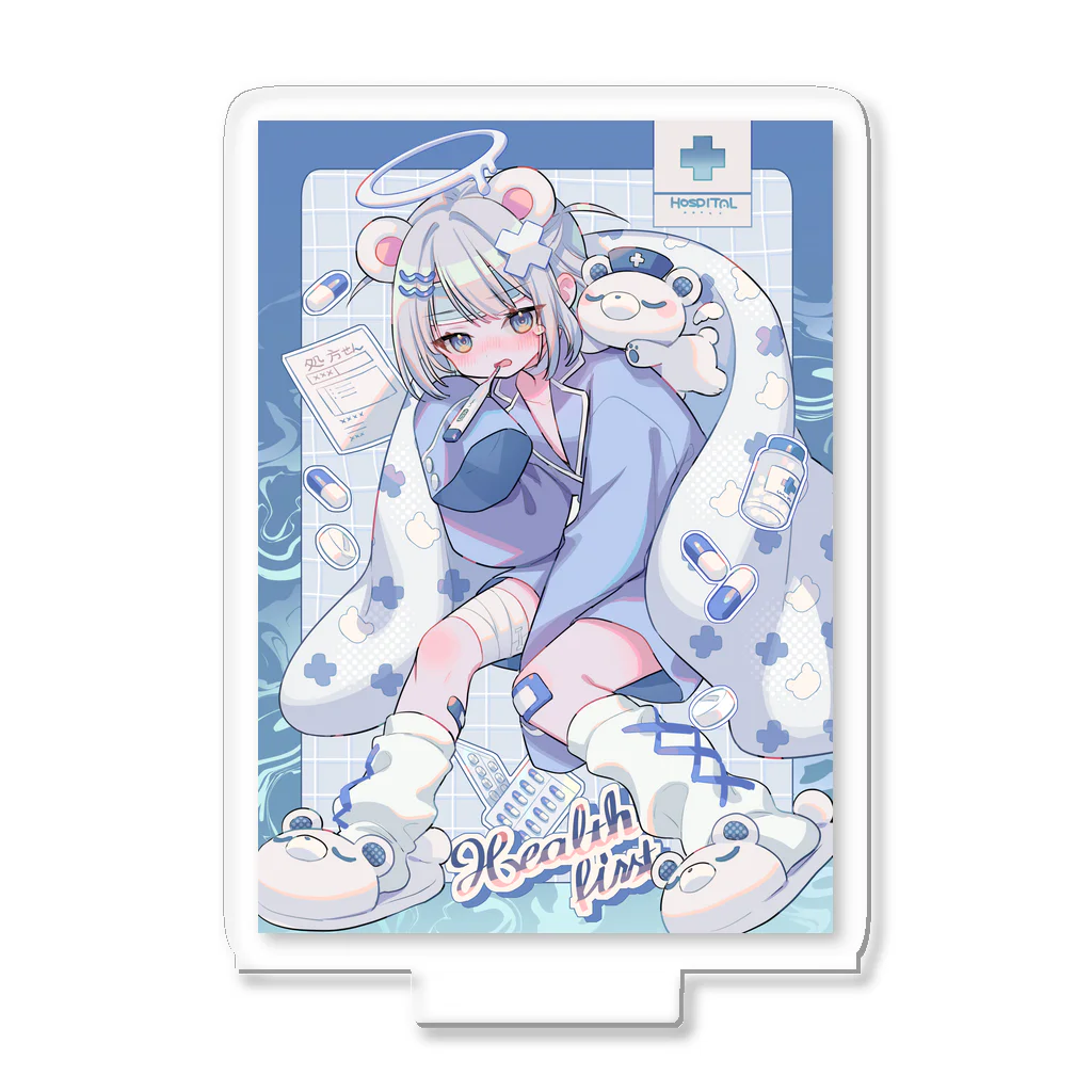 すざく君の家のしろくまクール Acrylic Stand