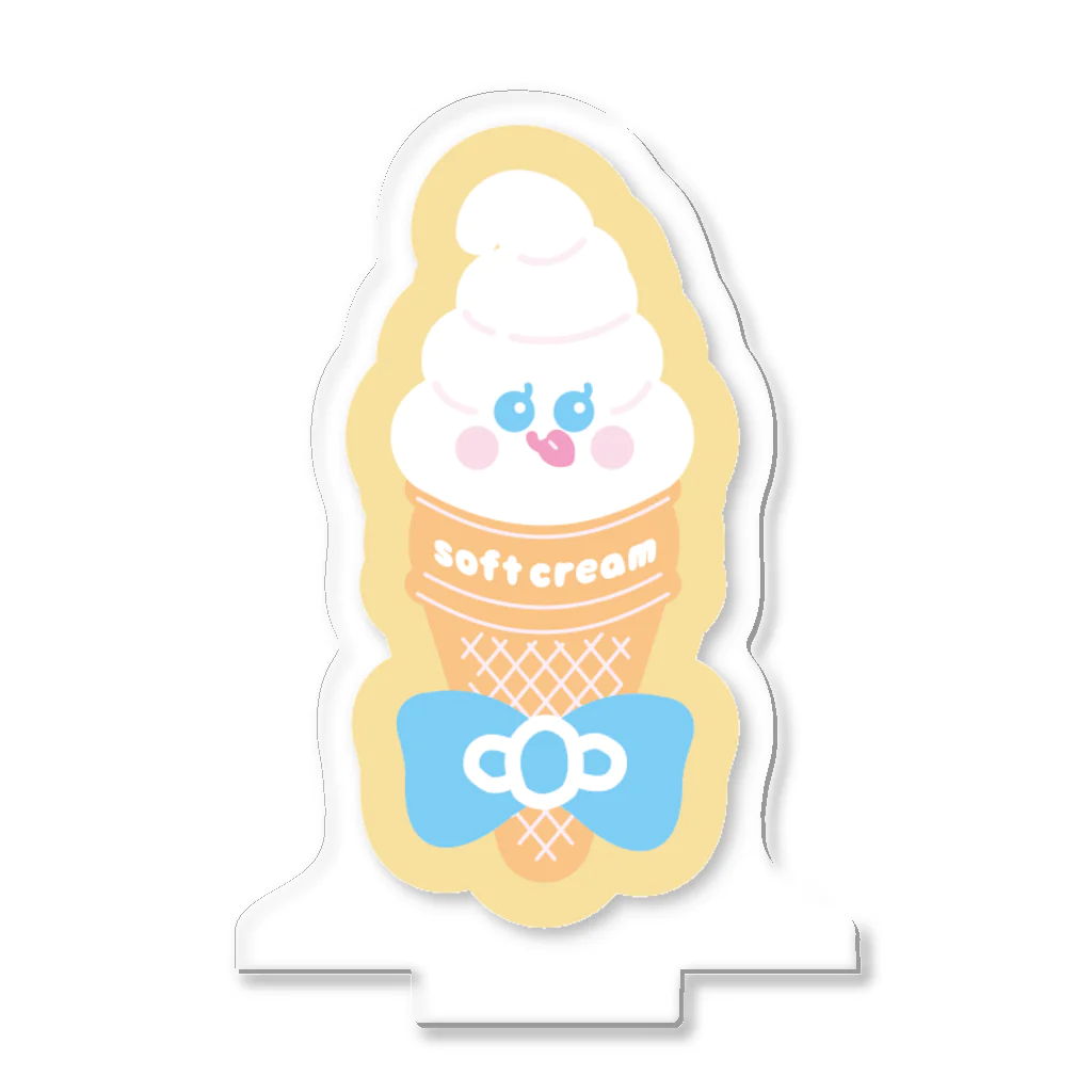 🎀りぼんぱ～ら～🎀のソフトクリーム Acrylic Stand