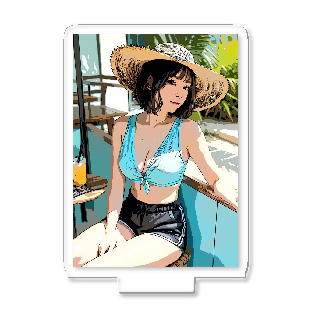 SSD-coのBeachi Girl 4` Acrylic Stand