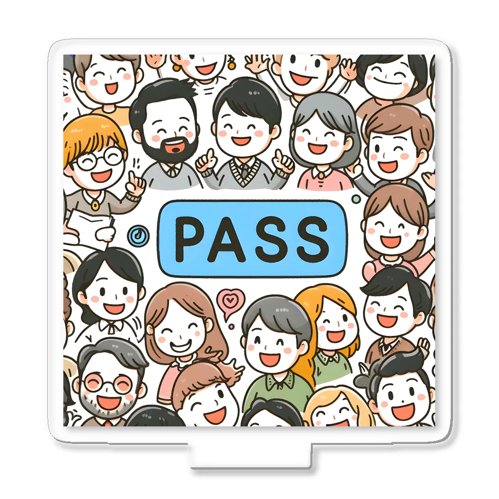 わっしょいの合格PASSED アクリルスタンド