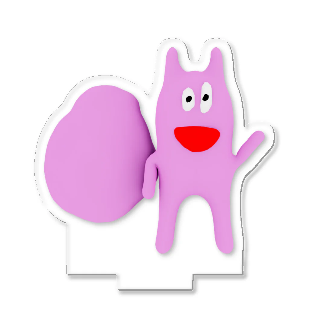 やさしさパークタウンのリス3D Acrylic Stand