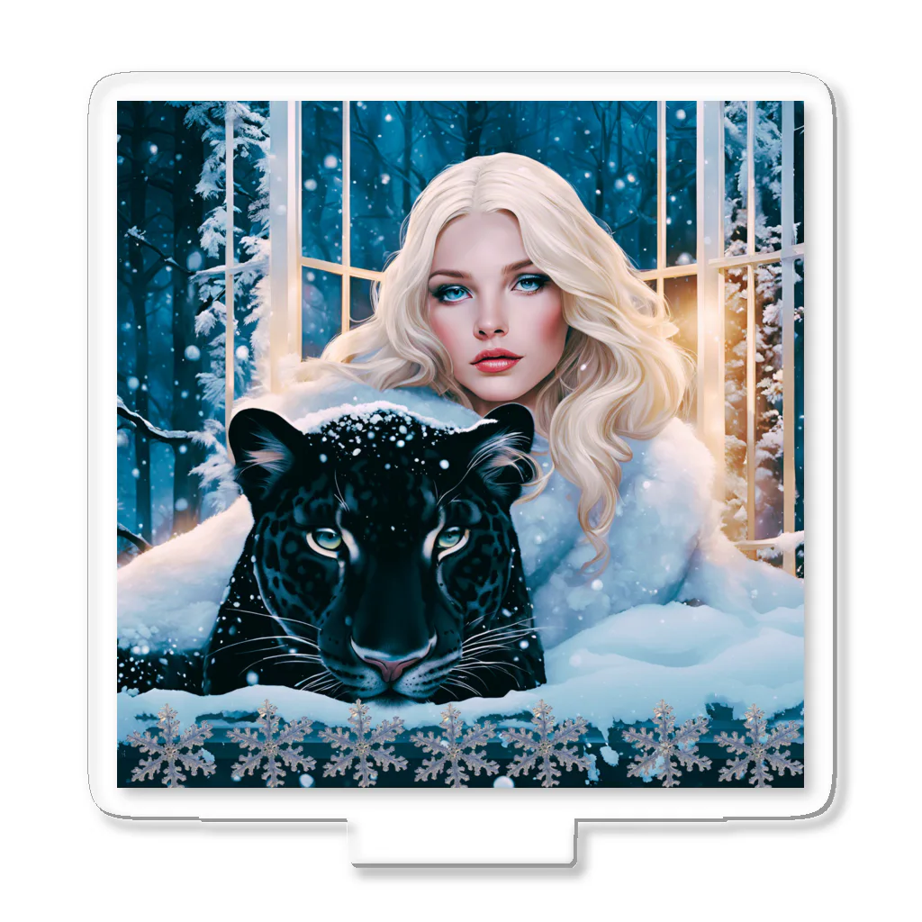 当季大流行 ❄さぁぶ～！お姉ちゃまは余裕じゃん…🐆 Acrylic Stand by HOSHI その他