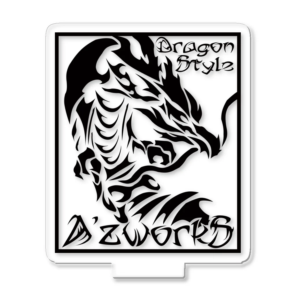 Ａ’ｚｗｏｒｋＳの黒龍 Acrylic Stand