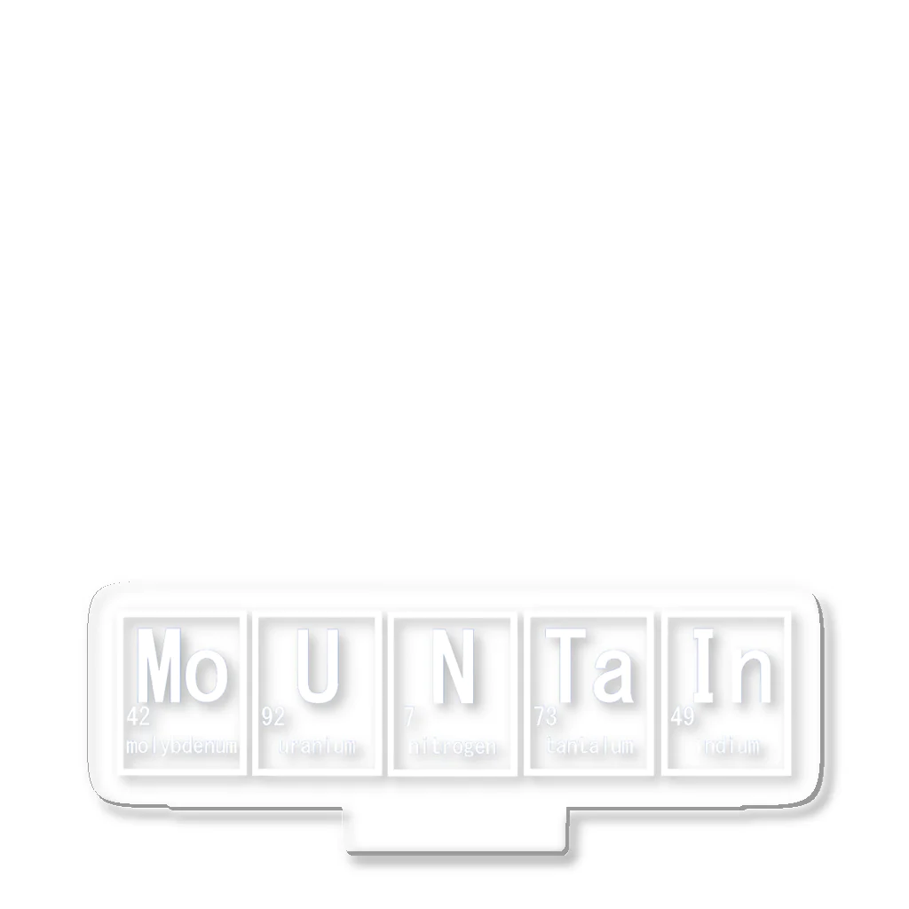 mappersのmountain アクリルスタンド