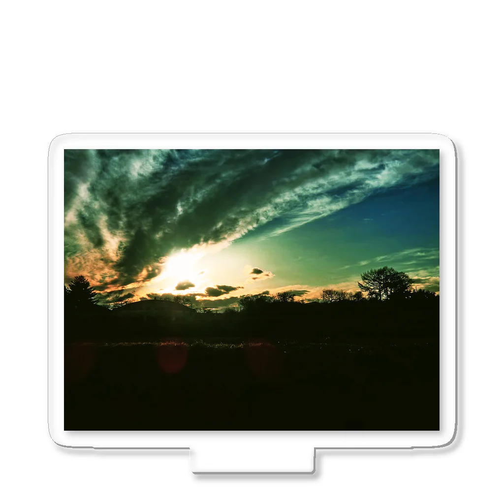SHOPマニャガハの変わる空、変わる雲 Acrylic Stand