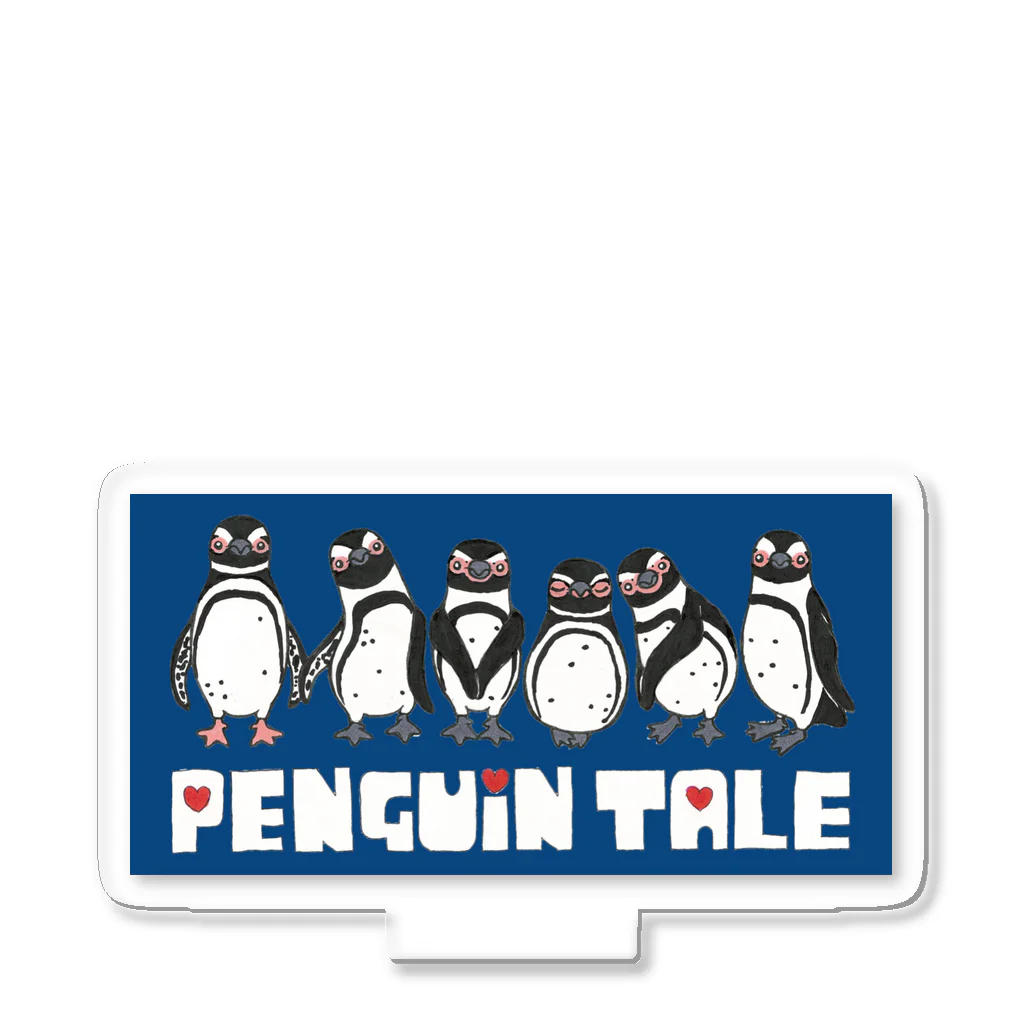 penguininkoのpenguin tale navyblue version② Acrylic Stand