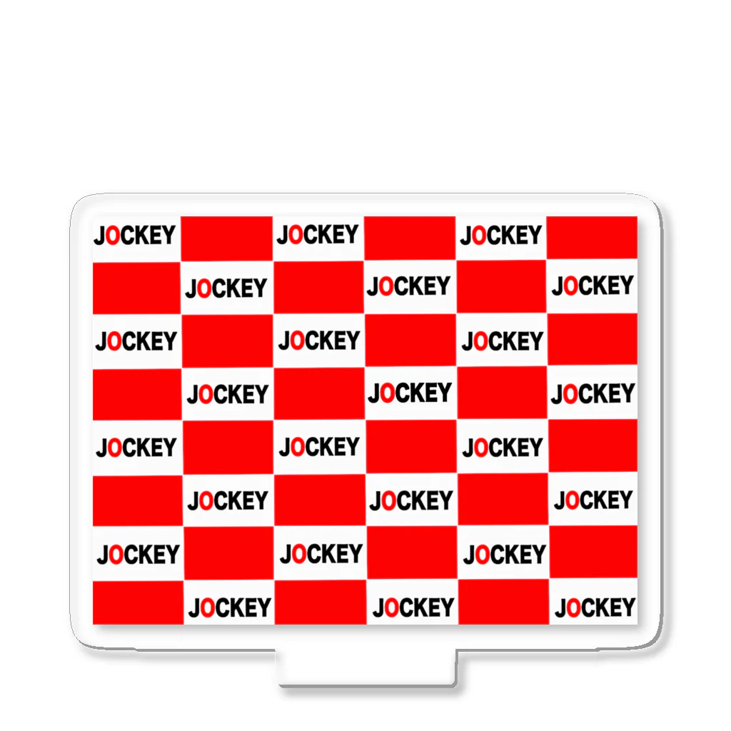 JOCKEY SHOPのJOCKEY(番組ロゴモデル) Acrylic Stand