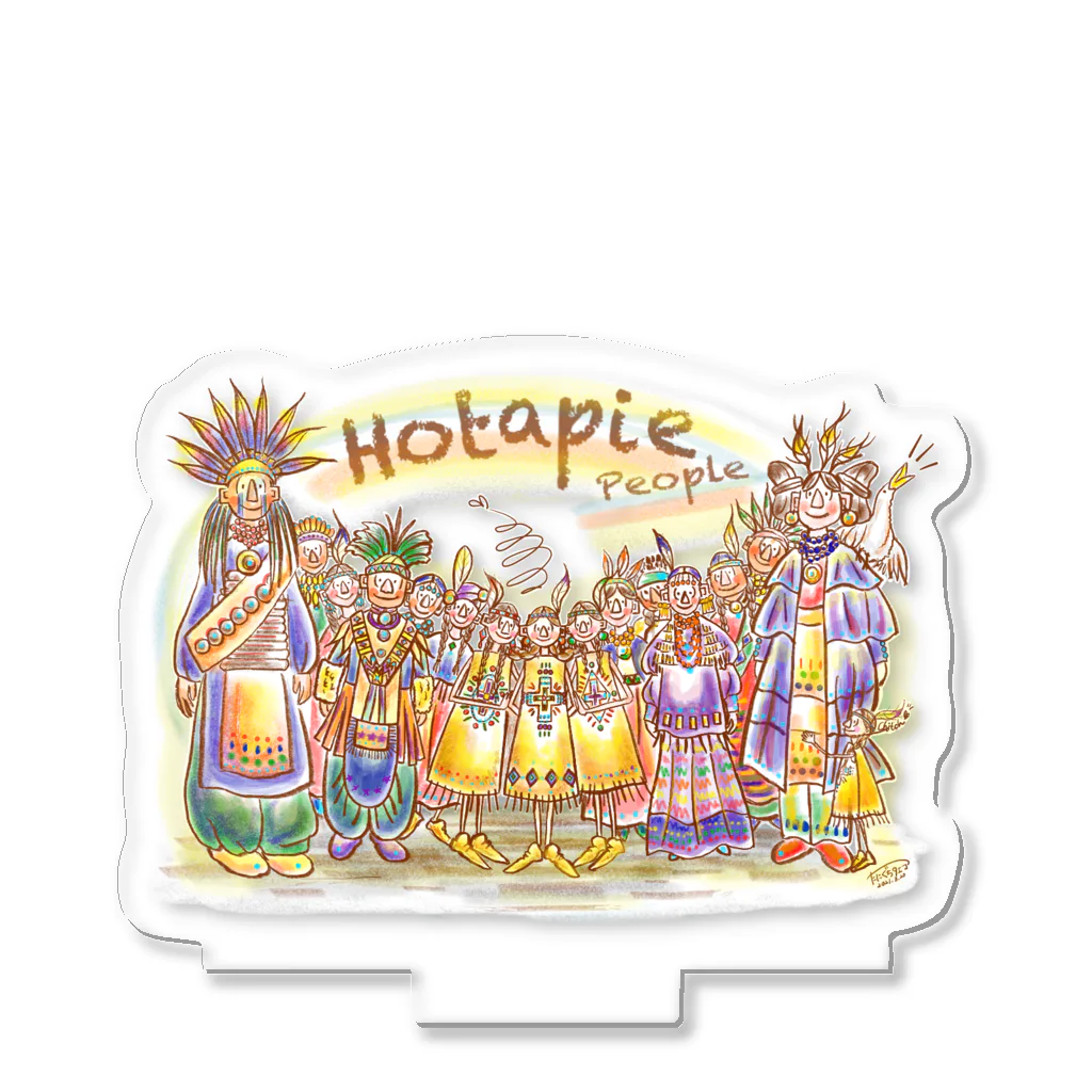 HotaPieの虹の戦士✨ホタピエ族🌈 アクリルスタンド