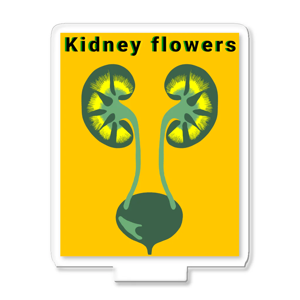 momolove のKidney flowers Acrylic Stand