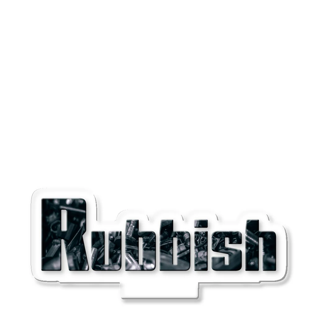 RubbishのRubbish ロゴ Acrylic Stand