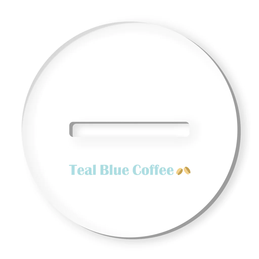 Teal Blue Coffeeのアイスコーヒーをどうぞ　～常連さんのTシャツ～ アクリルスタンド