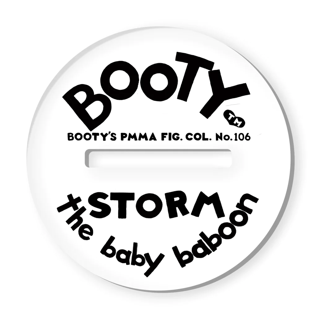 Booty’s BoothのBOOTY'S PMMA FIG.COL. No.106 STORM Acrylic Stand