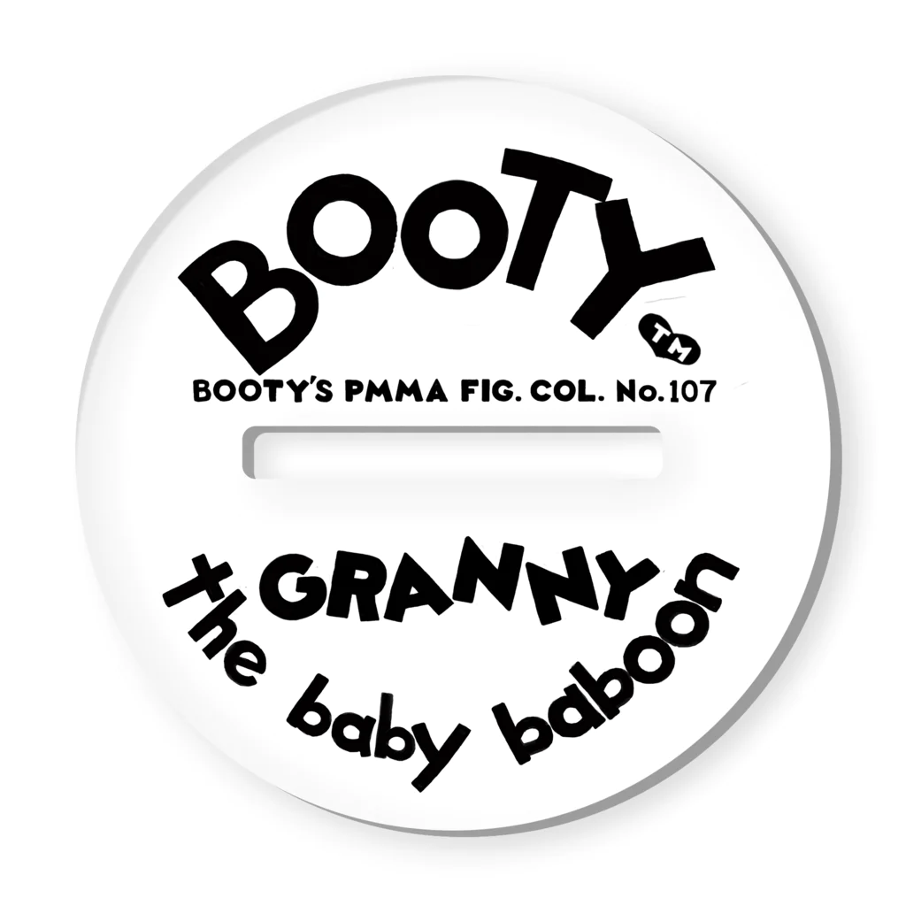 Booty’s BoothのBOOTY'S PMMA FIG.COL. No.107 GRANNY Acrylic Stand