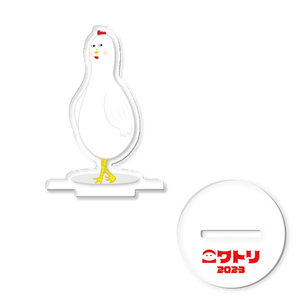 猫沢商店のニワトリアクスタ2023 Acrylic Stand