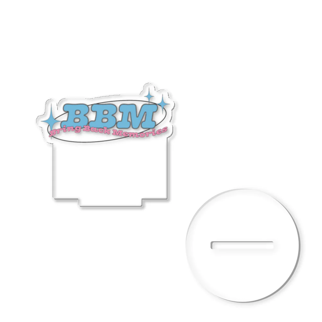 BBM (Bring Back Memories)のBBM ロゴ Acrylic Stand