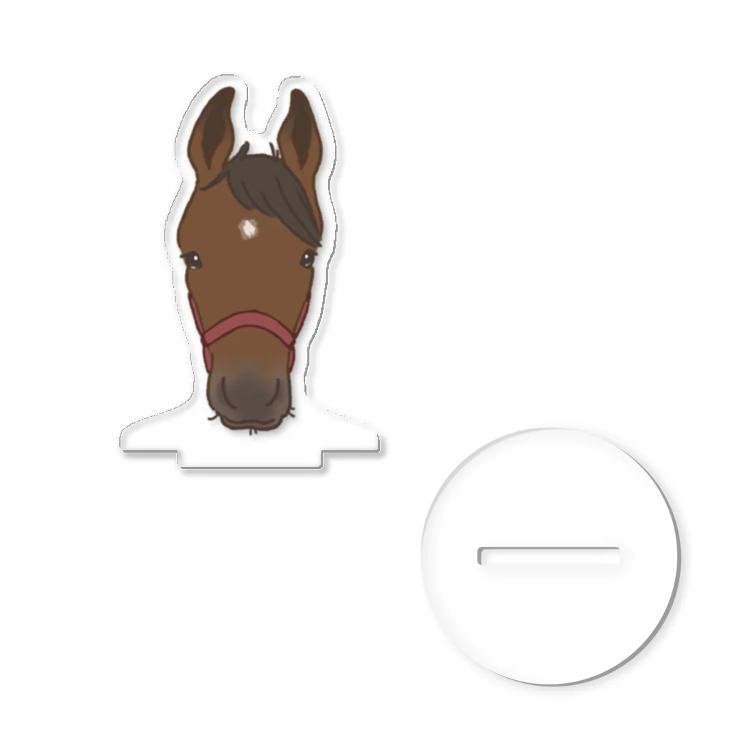 AomoriHorseFarmのジナコ無口 アクリルスタンド