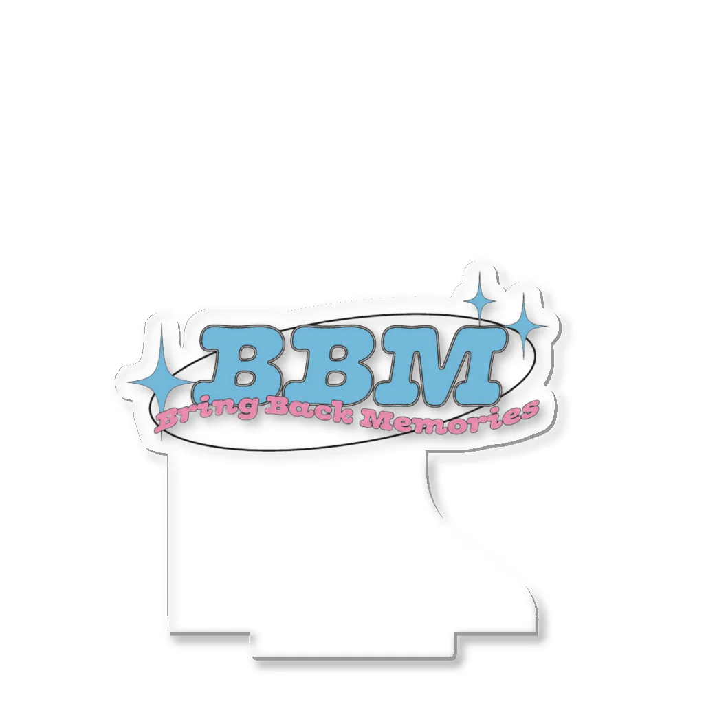 BBM (Bring Back Memories)のBBM ロゴ Acrylic Stand