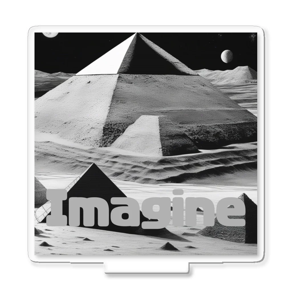 MOONのImagine moonシリーズ Acrylic Stand
