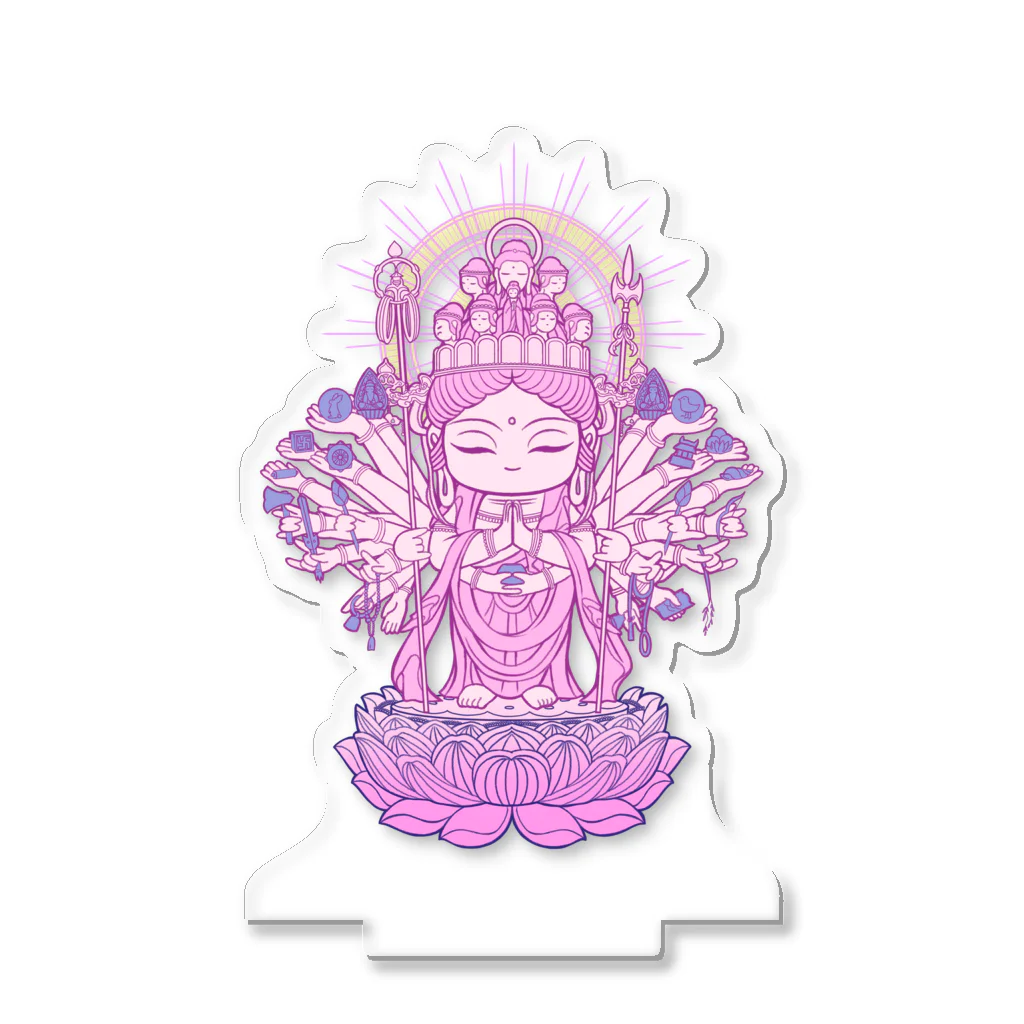 Hotoke Mandalaのおまもり千手観音 Acrylic Stand