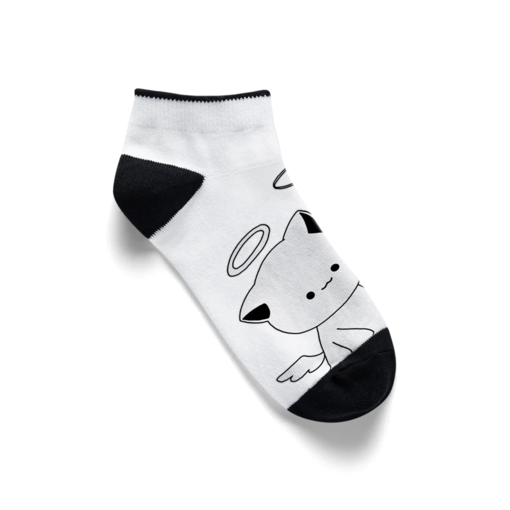 MochiMochi SHOPのこむぎ&ぽむ（むにっ） Ankle Socks