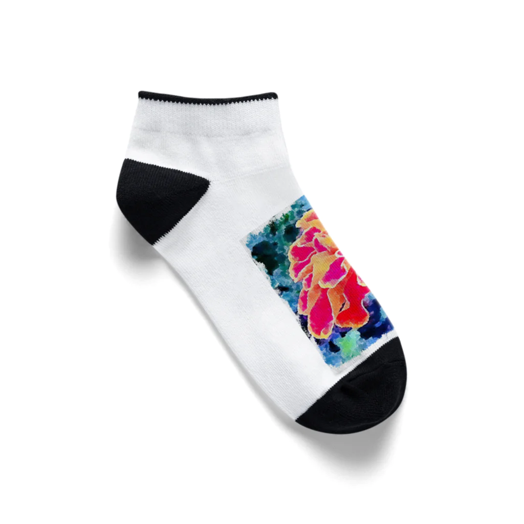 kazeou（風王）のMarigold(アプリ加工) Ankle Socks