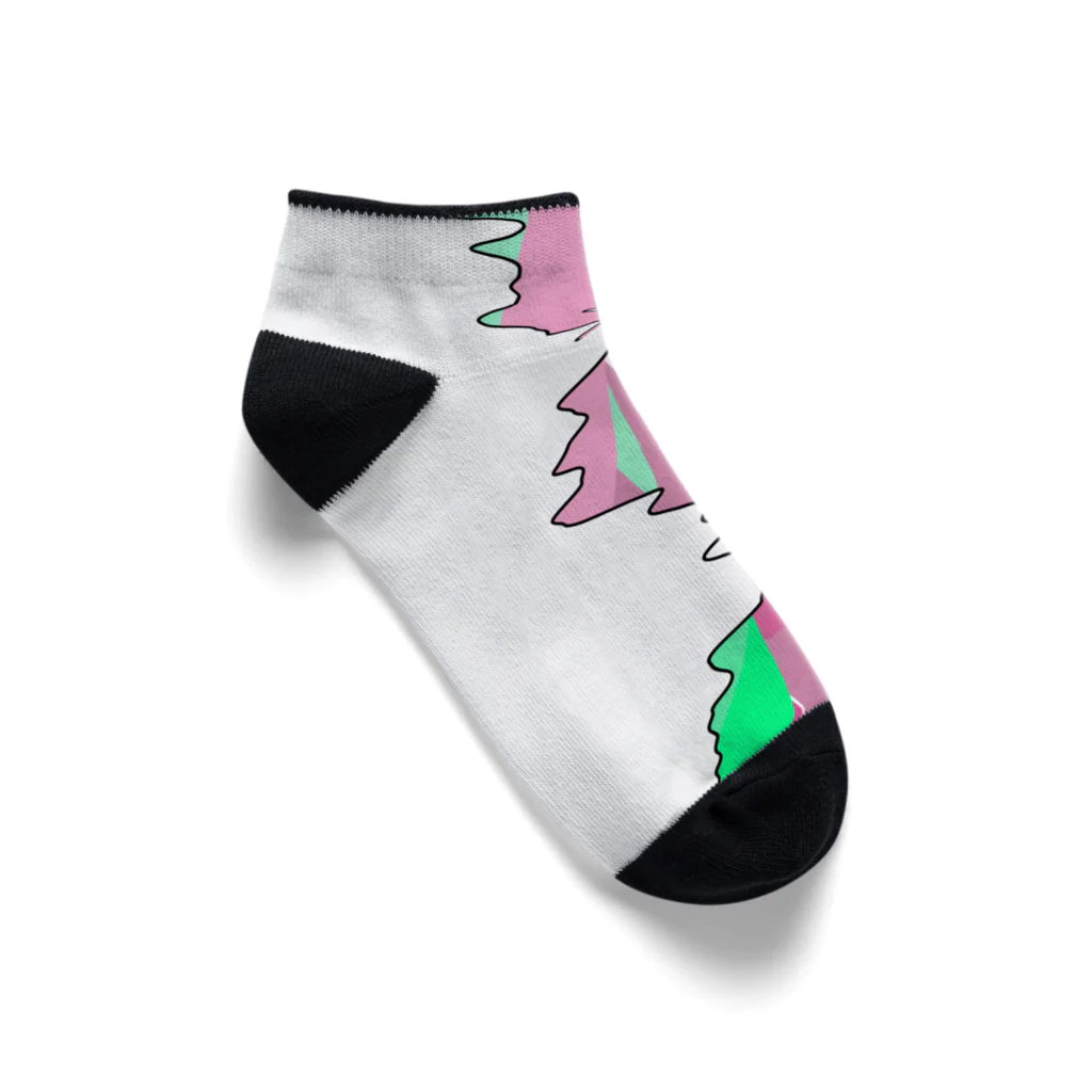 レオナのDancing Wave Ankle Socks