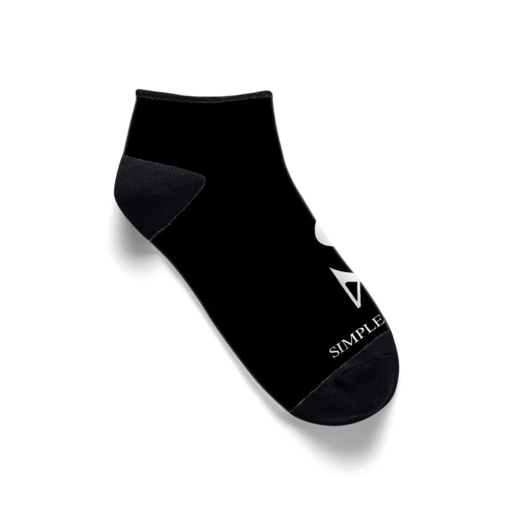 s.i.d.のs.i.d.シンプル大ロゴソックス Ankle Socks