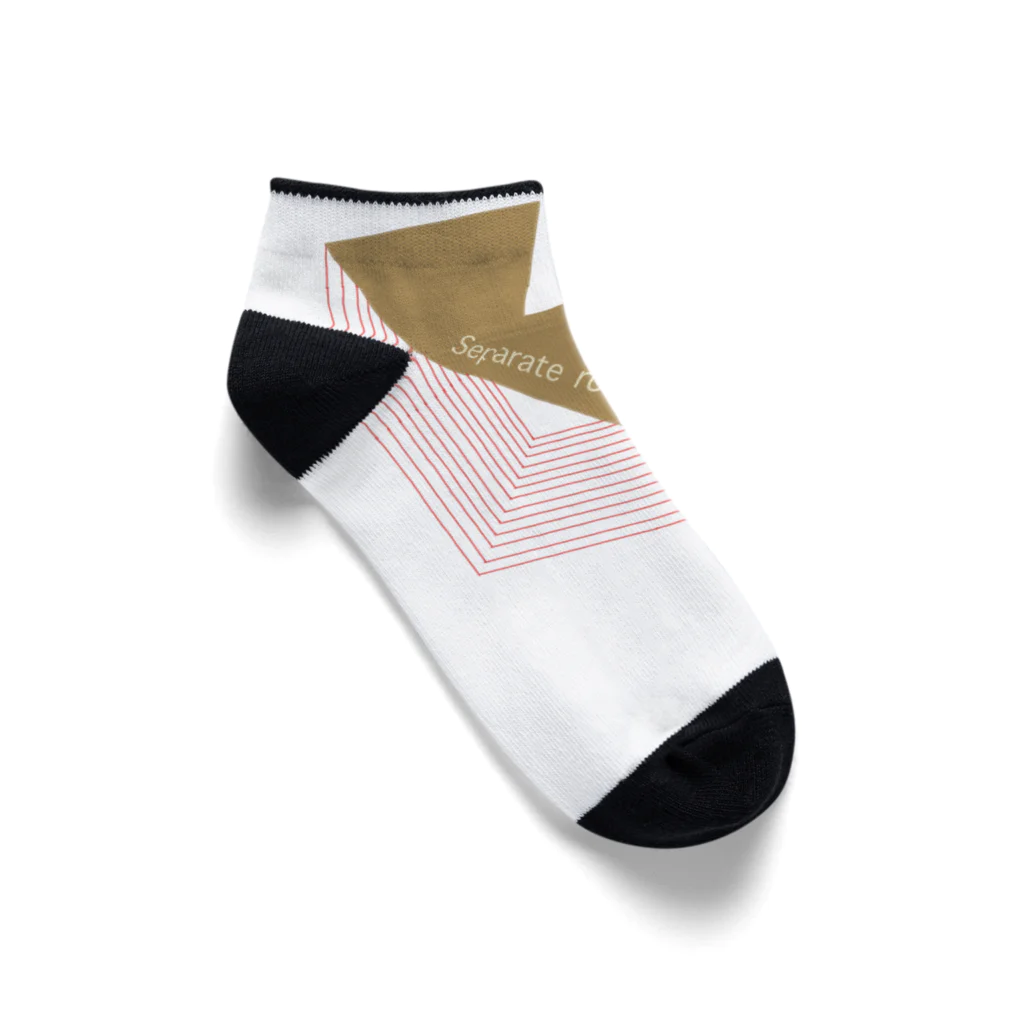 separate roomのseparate room no.1 Ankle Socks