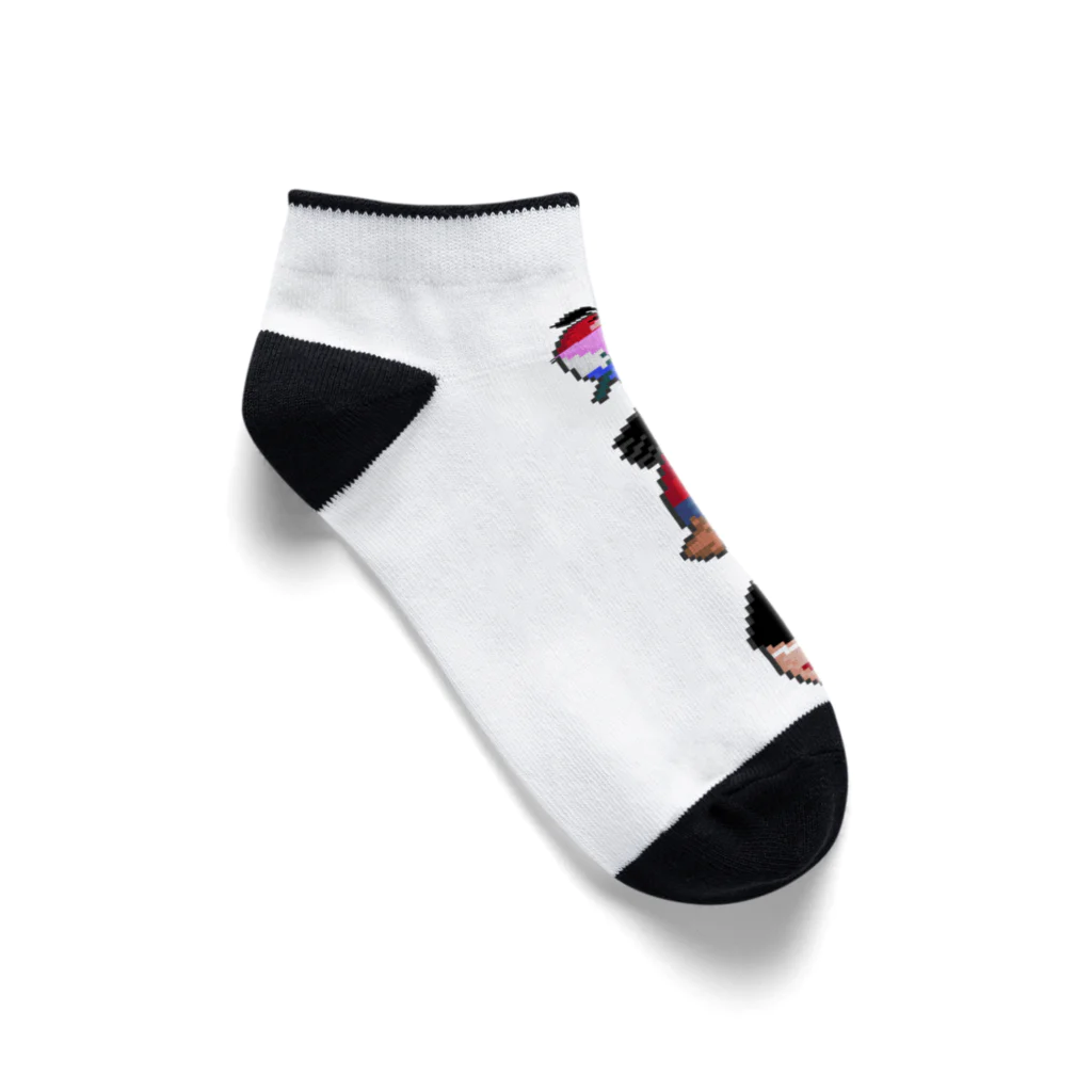 DARUMA_LANDのサンタロDaruma Ankle Socks