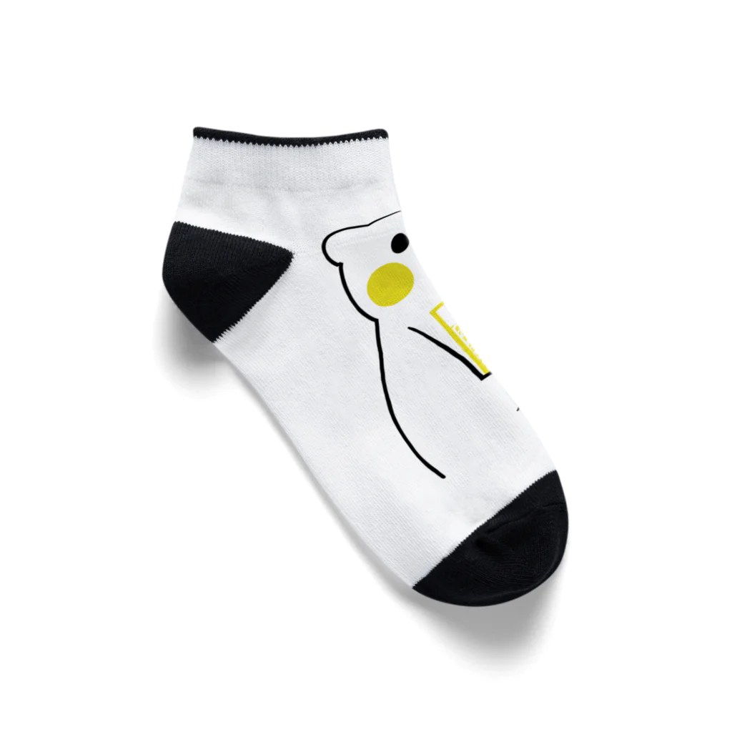 tafu tafuのレモネードしろさん Ankle Socks