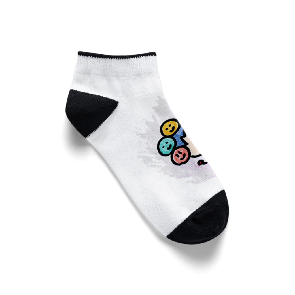 tmy_fのまるくん Ankle Socks