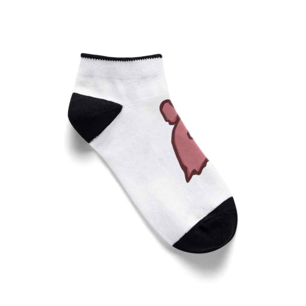 Estrellaのゆるいめんだこくん Ankle Socks