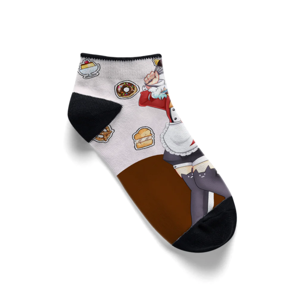 天兎の作品展のコック天兎 Ankle Socks