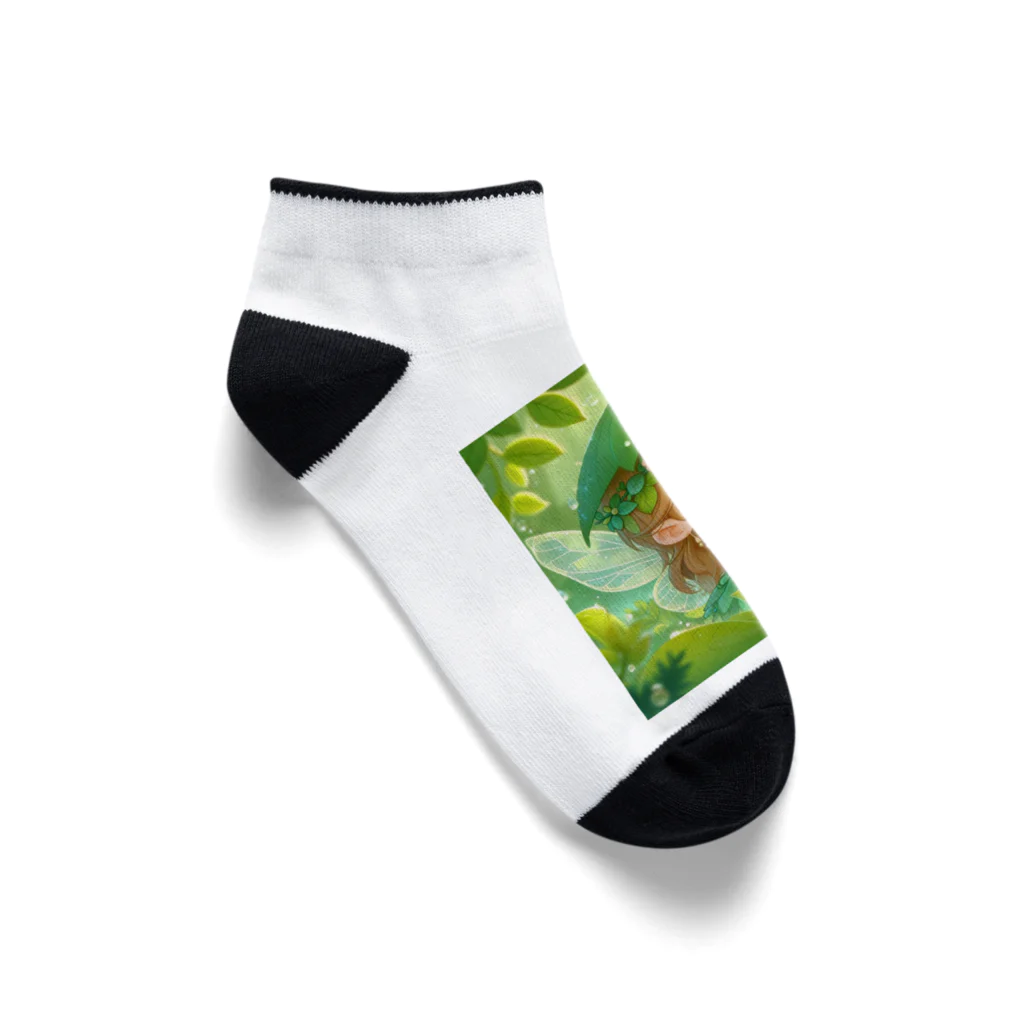 終わらない夢🌈の森の妖精🌿✨ Ankle Socks