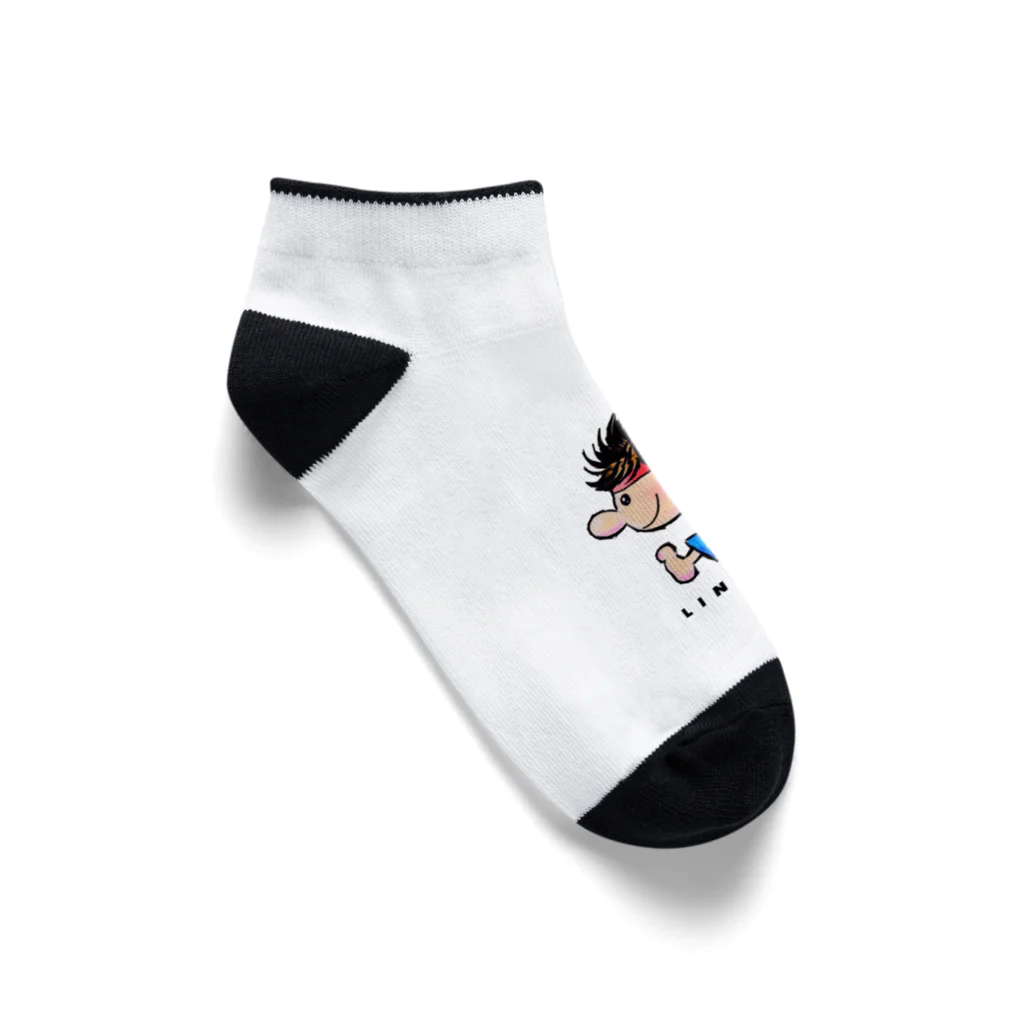 LINKSMILE Shopのドッジボールくん Ankle Socks