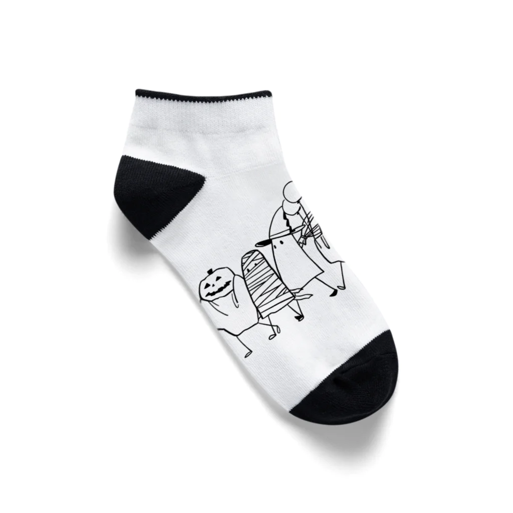 麦茶のおばけ👻 Ankle Socks