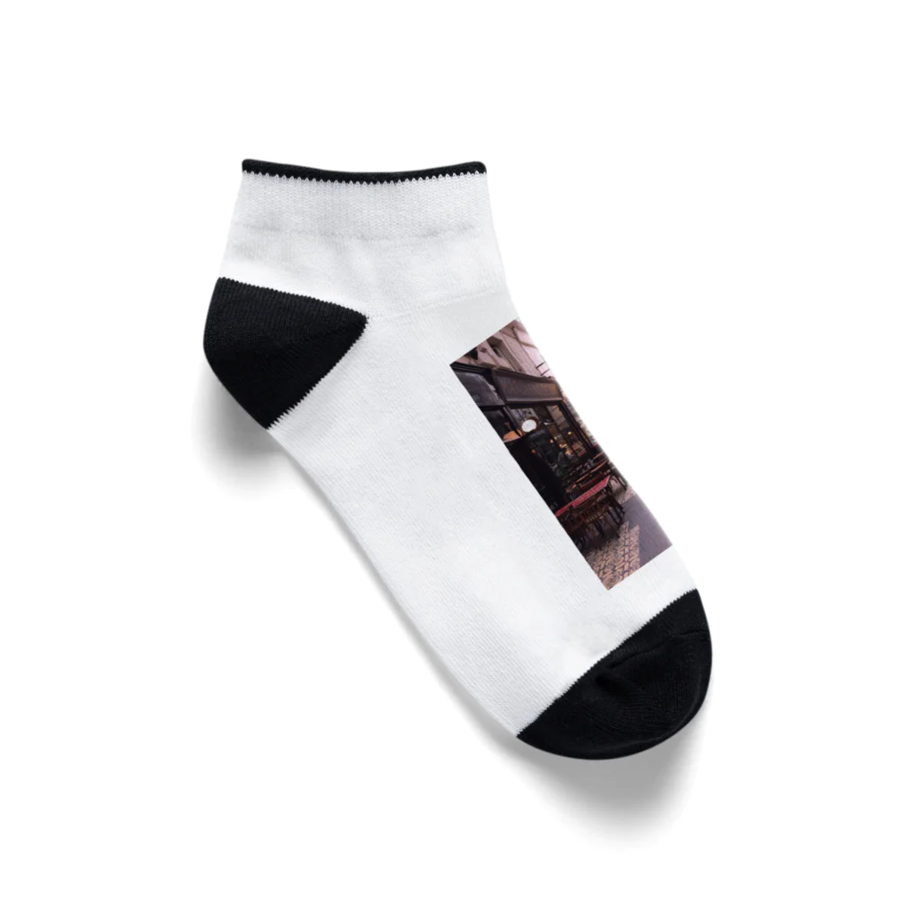 nightwalkerのパリのパッサージュ Ankle Socks