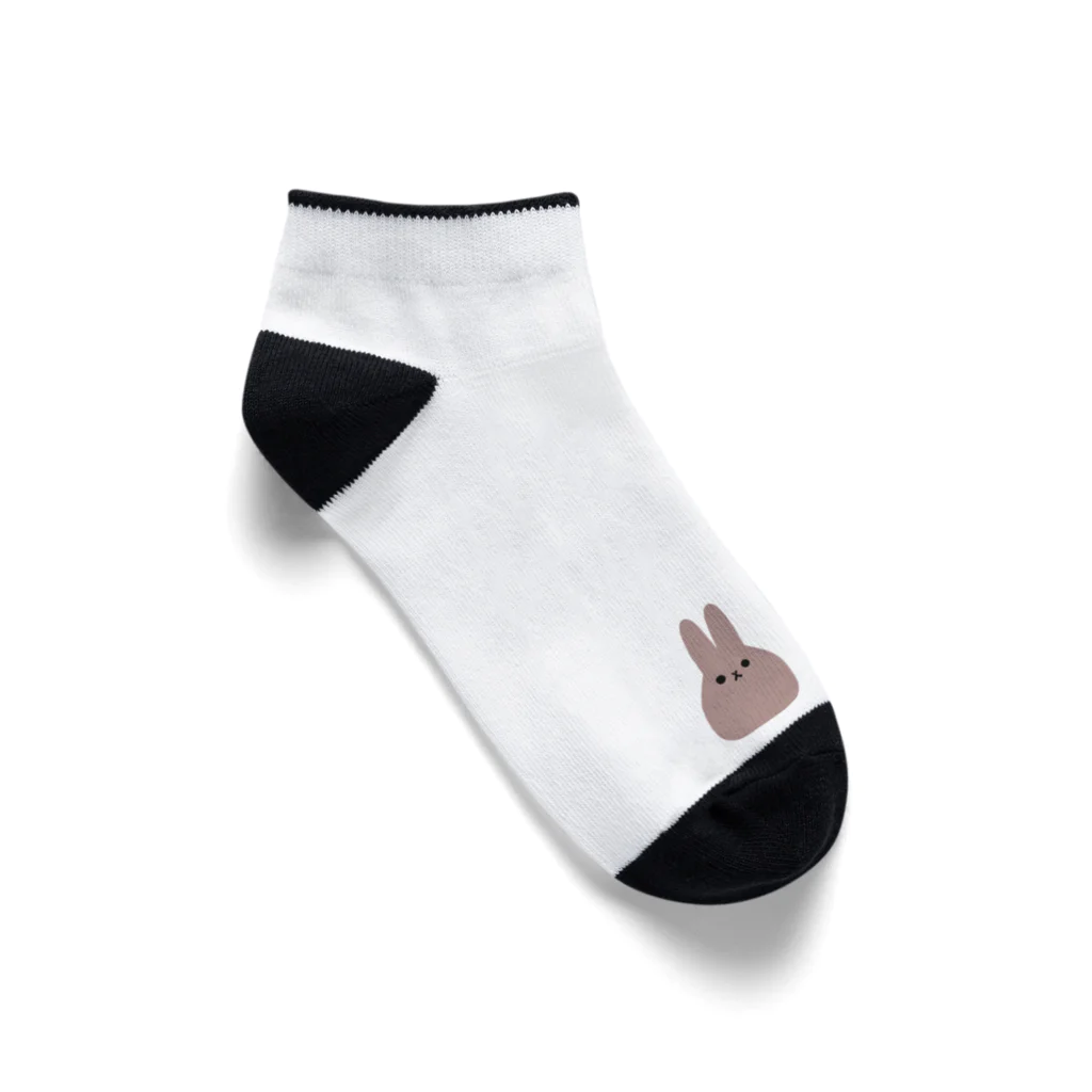 nagiのモカ・しらす・くろごま Ankle Socks