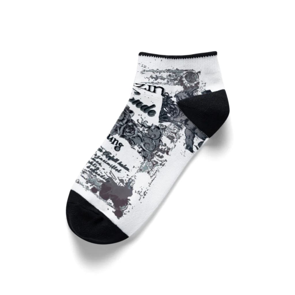 das_Ende+closet(ダスエンデ+クローゼット)のオリジナルお薬パッケージ Ankle Socks