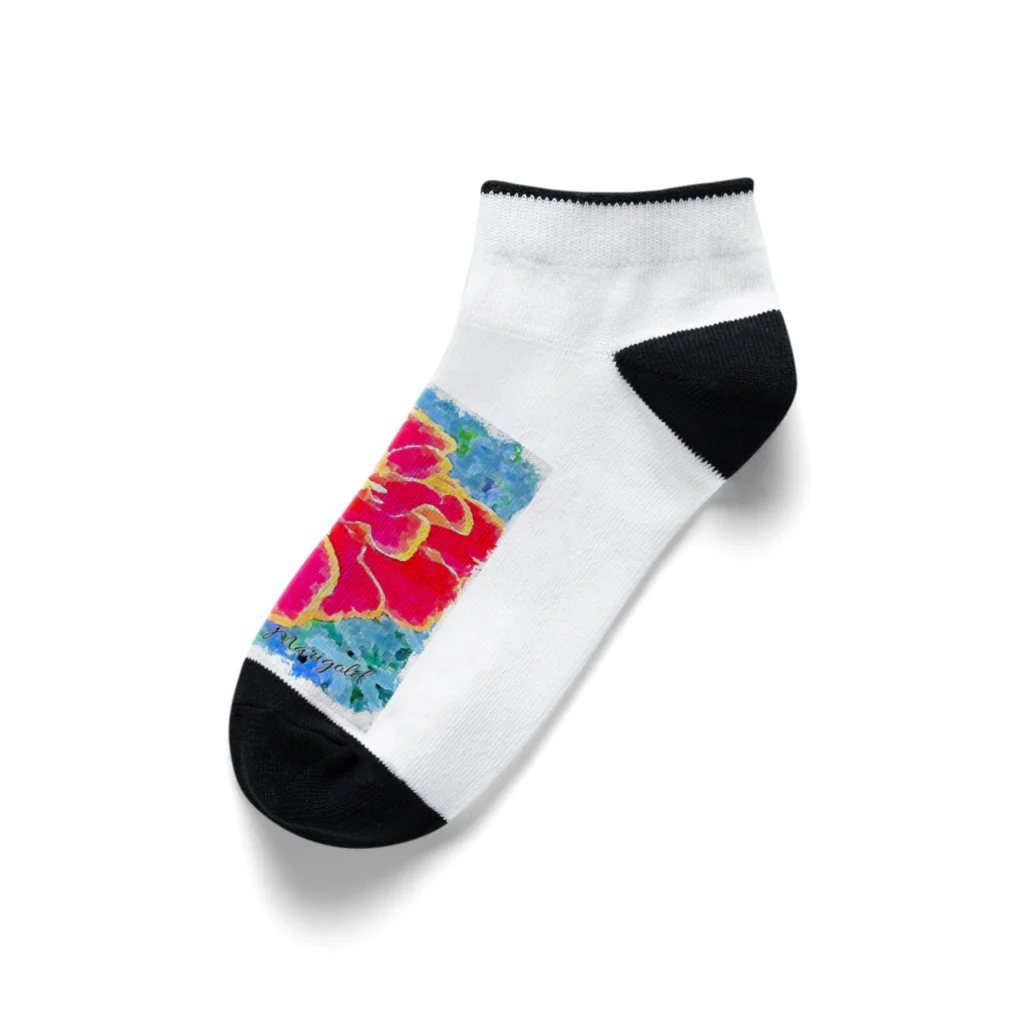 kazeou（風王）のMarigold(アプリ加工) Ankle Socks