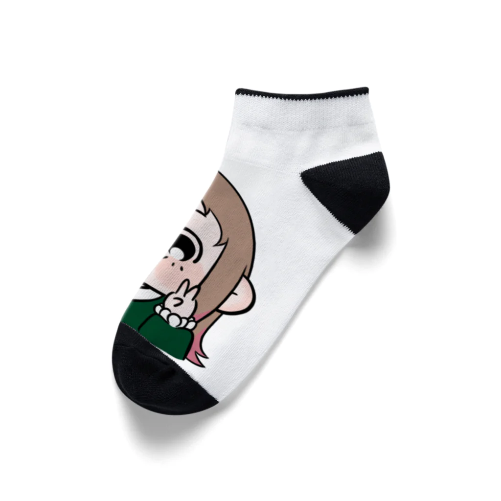 あめてぃぶらんでぃのこめたまご靴下 Ankle Socks