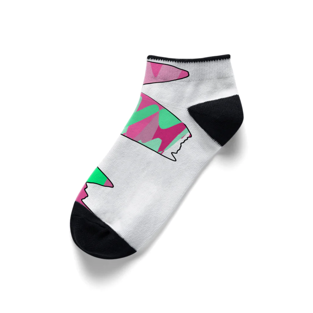 レオナのDancing Wave Ankle Socks