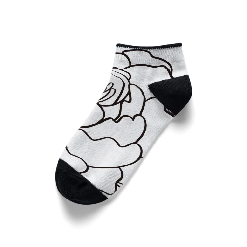 nissan5goのぼたん Ankle Socks