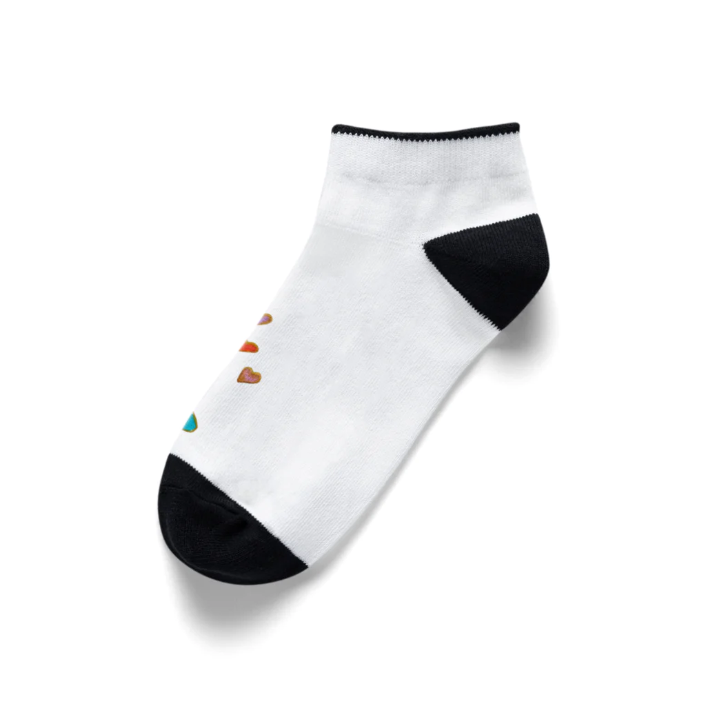 onmycolorの楽描き店のそばかすこちゃん with LOVE (小物） Ankle Socks