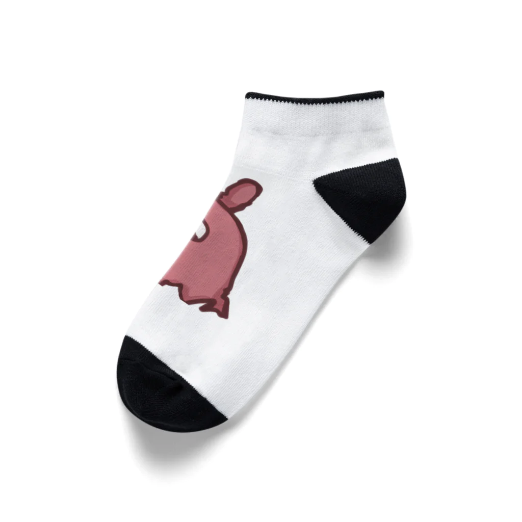 Estrellaのゆるいめんだこくん Ankle Socks