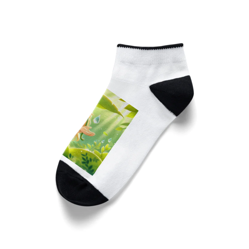 終わらない夢🌈の森の妖精🌿✨ Ankle Socks