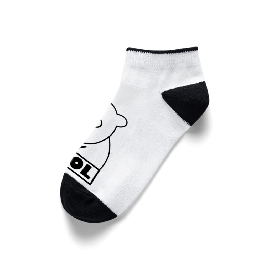 オールドボーイズ　MARUのKUMAたん　パトロール Ankle Socks