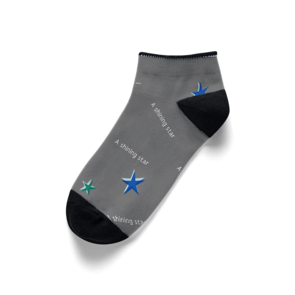 Momonngamonnga zakka の夜空の星たち Ankle Socks