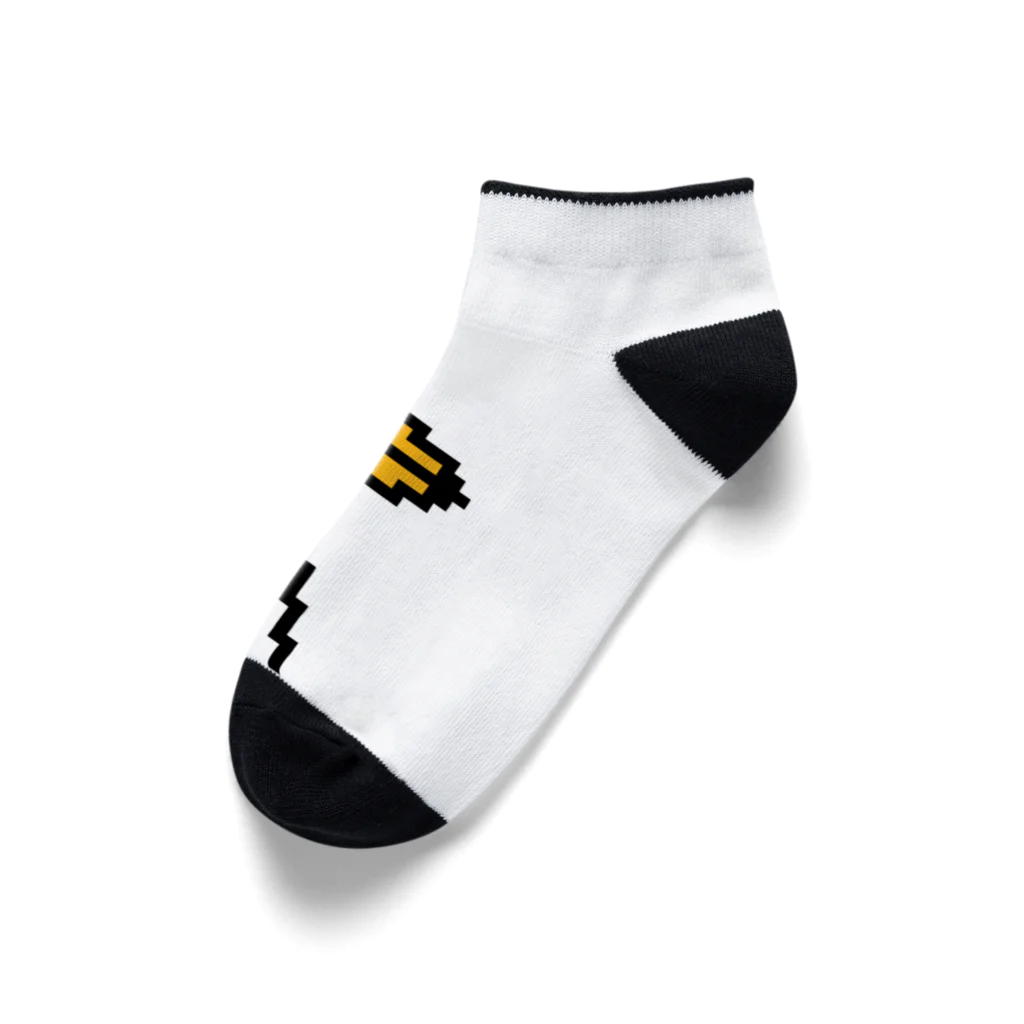 なまけもののドットのハイハット Ankle Socks